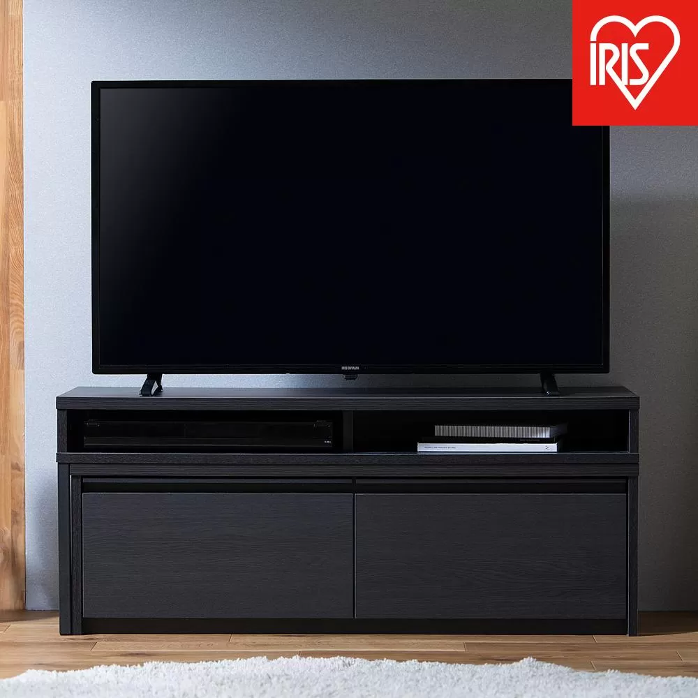 テレビ台 伸縮テレビ台 STS-100U-B ブラック