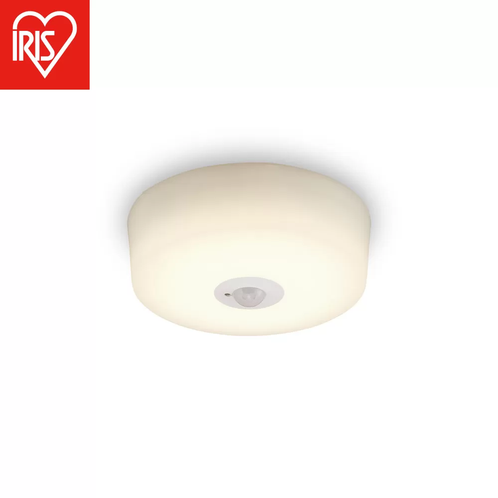 小型シーリングライト 高効率 1200lm 電球色 人感センサー付きSCL12L-MS-H