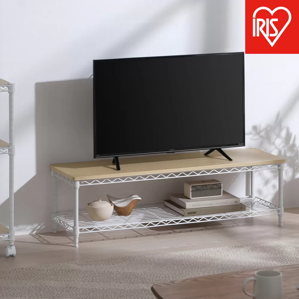 カラーメタルラック　ローボード CML-10302 ホワイト