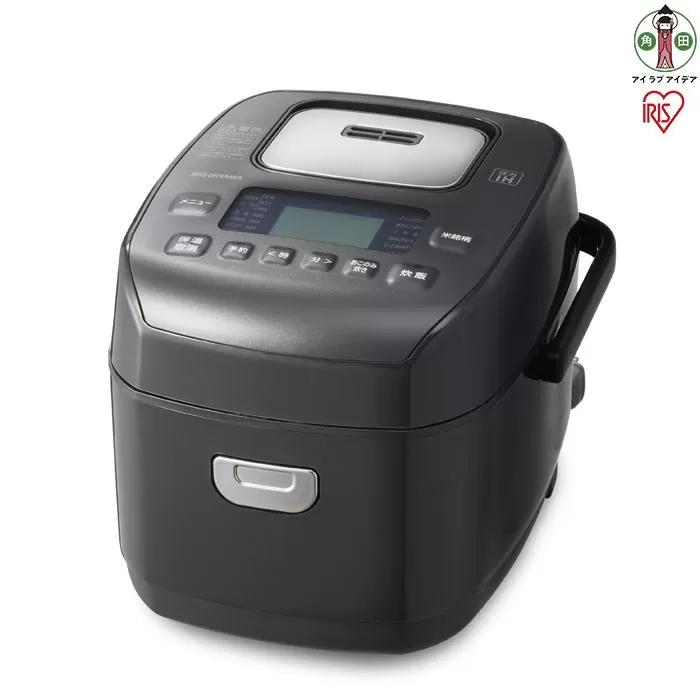 炊飯器 3合 RC-PDA30-B 圧力IHジャー炊飯器 ジャー炊飯器 炊飯ジャー 圧力 IH 炊飯 ご飯 白米 無洗米 銘柄炊き 炊き分け 低糖質 ヘルシーメニュー 米屋の旨み 調理家電 キッチン家電 アイリスオーヤマ ブラック 家電 電化製品