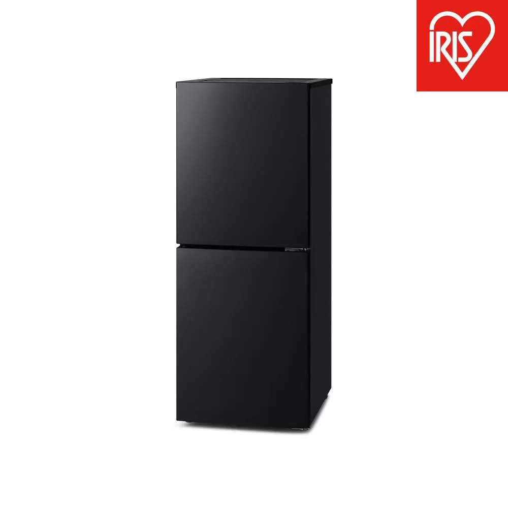 冷凍冷蔵庫 153L IRSN-BLK15A-B ブラック