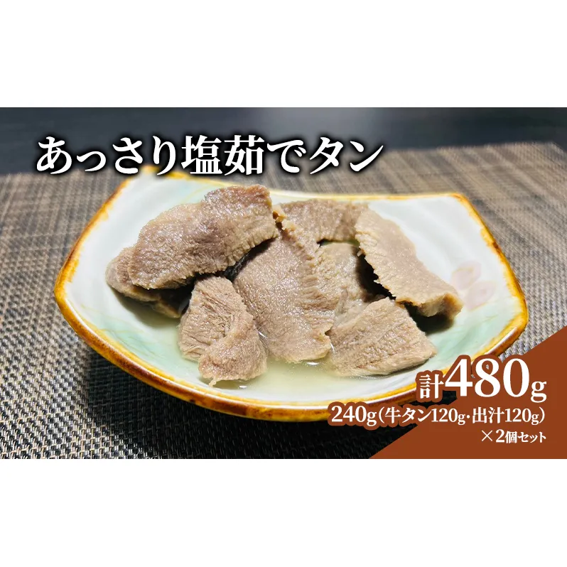 牛タン 宮城 あっさり塩茹でタン 120g×2個 出汁 セット タン塩 塩タン 温めるだけ 小分け 牛肉 牛 たん 肉 お肉 冷凍肉 おかず 惣菜 おつまみ つまみ 牛タンカレー 牛タンシチュー タンシチュー おでん ギフト 贈答 冷凍 冷凍配送 宮城県 岩沼市