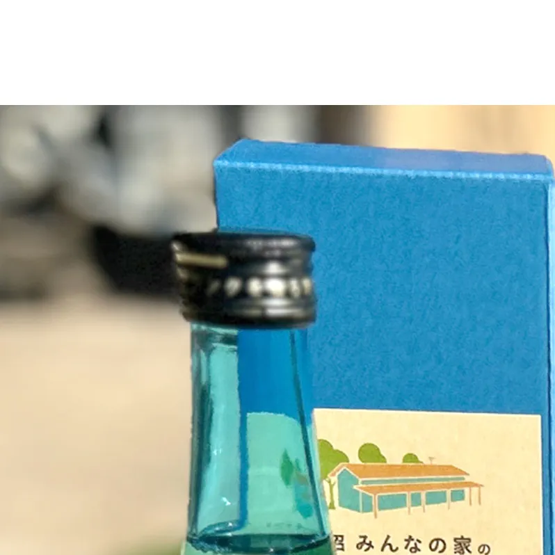 岩沼みんなの家の「みんなのお酒！超辛口吟醸酒」と「みんなの煎餅！」4袋セット 日本酒 お菓子 