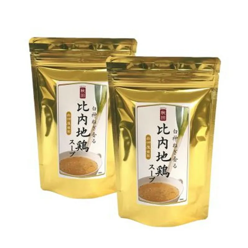 白神屋 白神ねぎ香る 比内地鶏スープ 84g（7g×12包）×２袋セット 即席スープ 日本三大地鶏 深い味わい コク 香り高い 調味料
