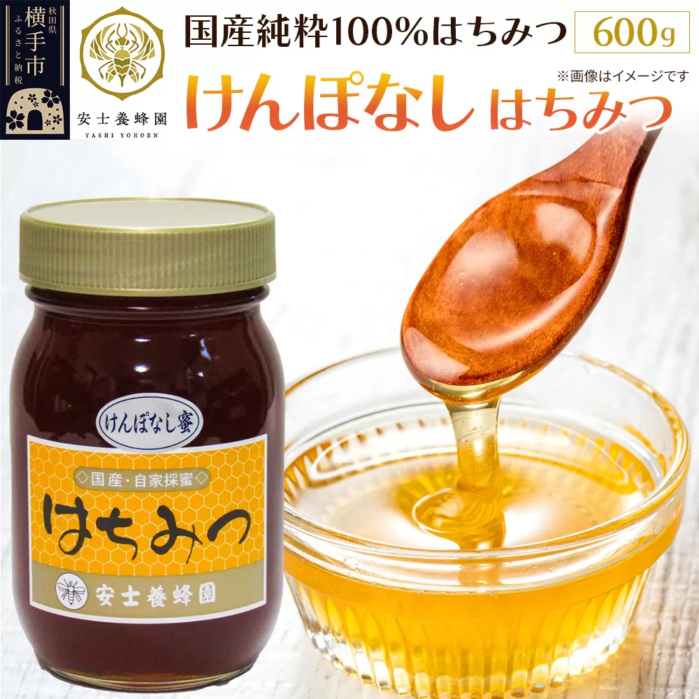 けんぽなしはちみつ 600g