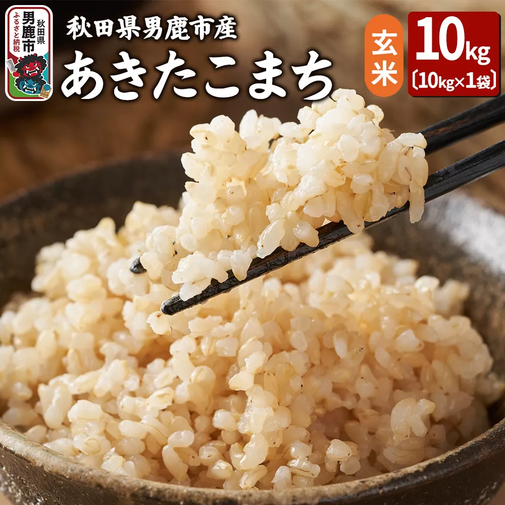 令和7年産 あきたこまち 玄米 10kg 吉運商店 秋田県 男鹿市 お米 お弁当 おにぎり 秋田県男鹿市