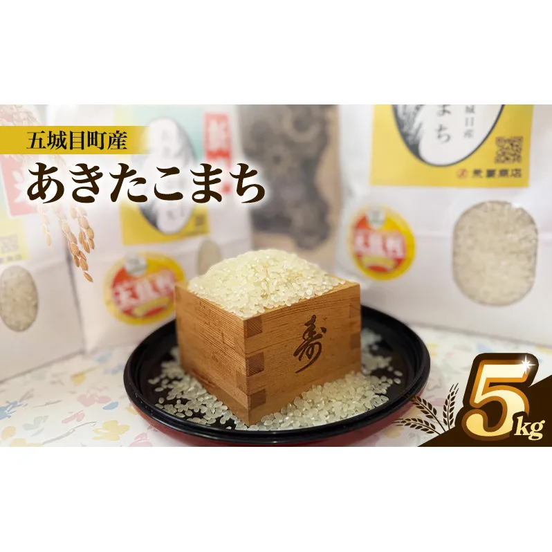 五城目町産 あきたこまち 5kg