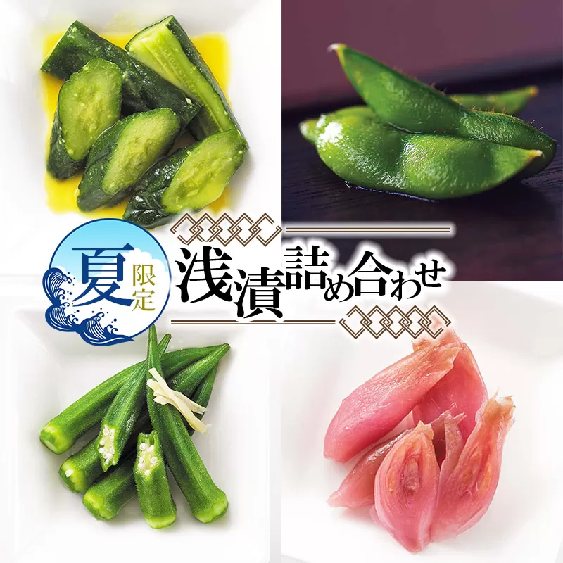 【令和8年発送 先行予約】　夏限定！　浅漬詰合せ　［K-723］ 株式会社 本長