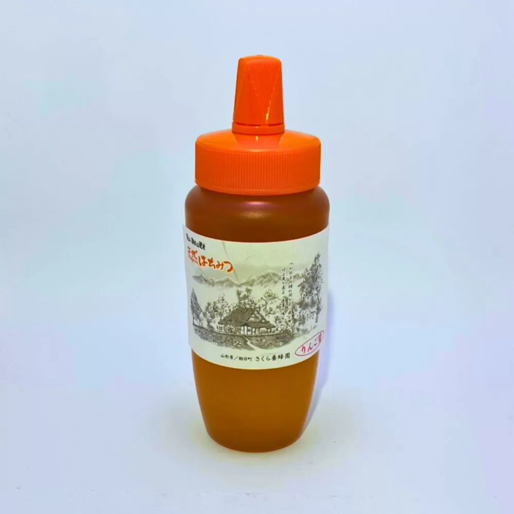 天然 はちみつ 「りんご蜜」500g 国産 純粋 蜂蜜 ハチミツ