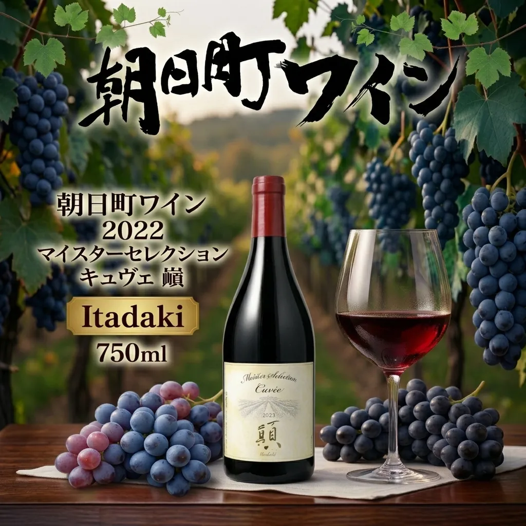 朝日町 ワイン 2022 マイスターセレクション キュヴェ 顚 750ml 朝日町ワイン ワイナリー 山形県 山形