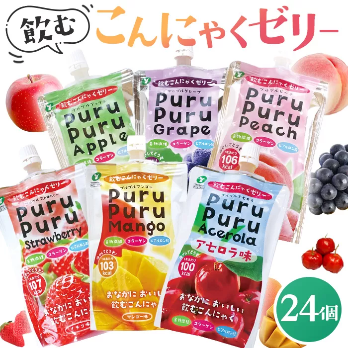 No.049 飲むこんにゃくゼリー　24個