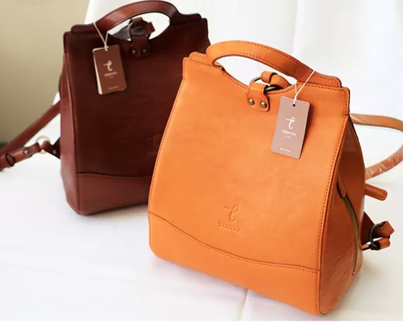 TREPITO リュック いたがき（No.071 【キャメル】革製品シンプル 