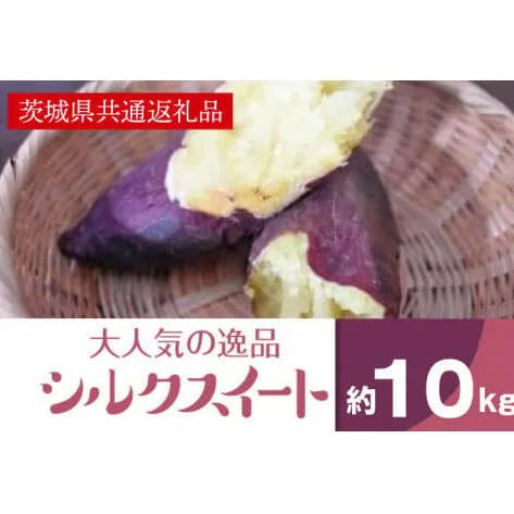 上品な甘みさつまいも シルクスイート10kg（茨城県共通返礼品・行方市産）(AK104)