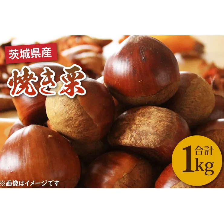 【先行予約】【10月下旬より発送】焼き栗（茨城県産）【栗 くり マロン 焼き栗 低温熟成 茨城県 15000円以内 】（KCM-26）