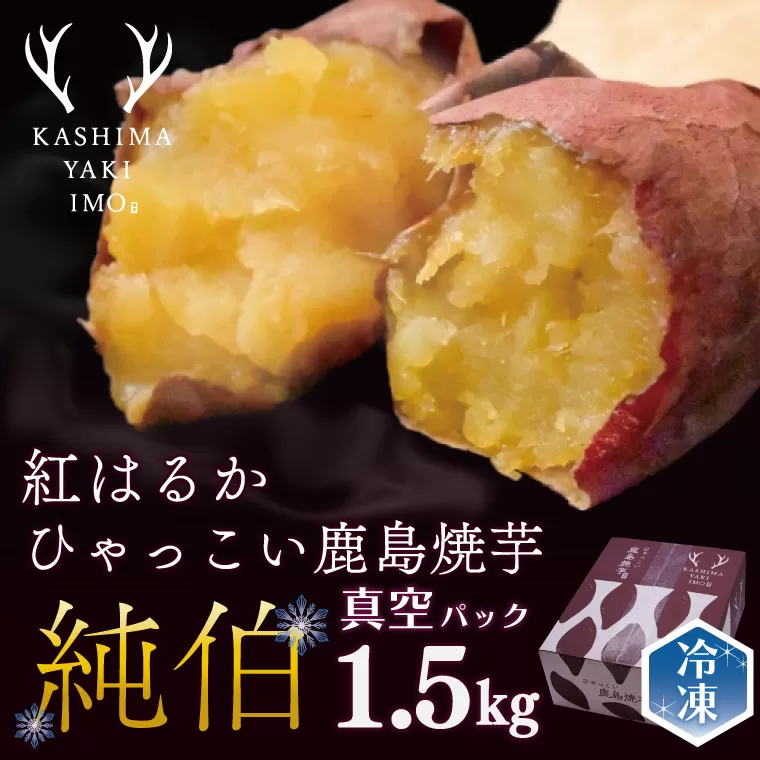 ひゃっこい鹿島焼芋　純伯　1.5kg　(KBK-23)