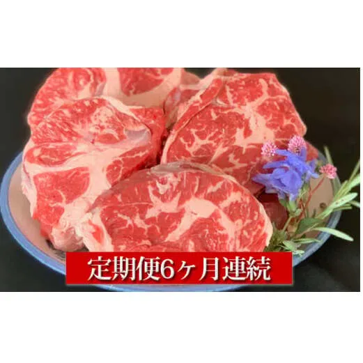 【定期便】常陸牛すね肉500g×2　6ヶ月連続お届け