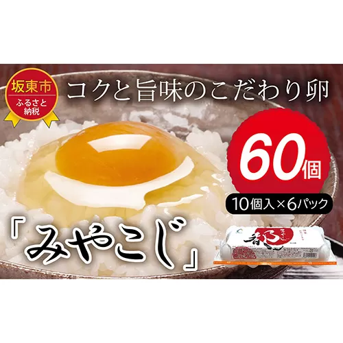 No.216 たまごのプロが認める伝承卵「みやこじ」60個