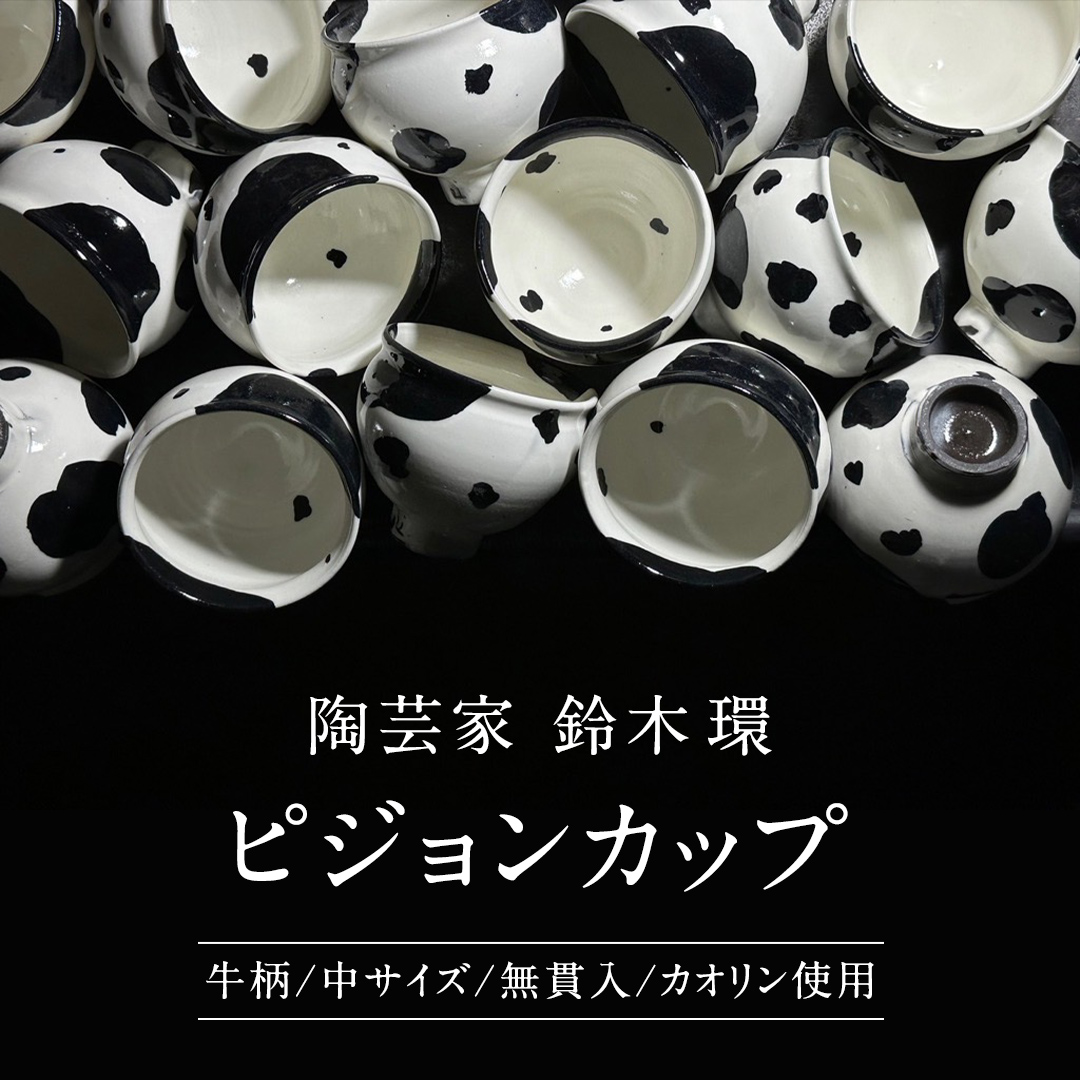 先行予約 2024年10月～順次発送 》 陶芸家 「 鈴木環 」 Mow ピジョン 