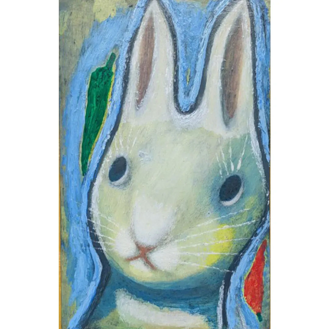 【 限定１点 】うさぎ・ごちそう? [BG120-NT]