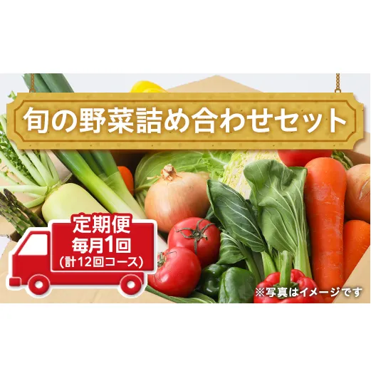 田舎の頑固おやじ厳選！【定期便】旬の野菜詰め合わせセット 毎月1回(計12回コース) [BI04-NT]
