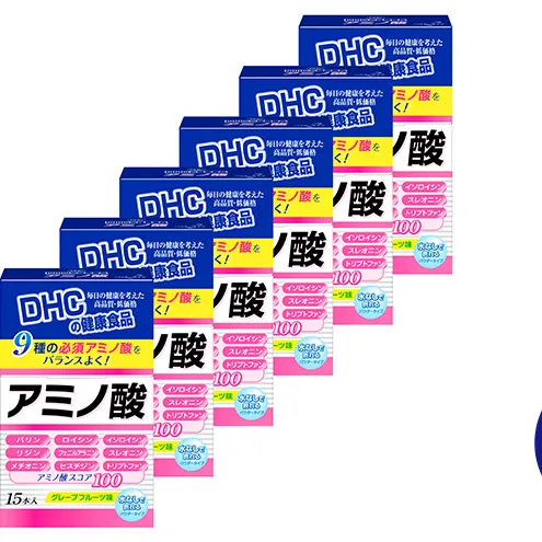 DHC アミノ酸 15本入 6箱セット パウダータイプ DHCサプリ 必須アミノ酸 グレープフルーツ味 栄養補給 サプリメント サプリ 健康 健康食品 美容 6箱 セット 栃木 栃木県 鹿沼市