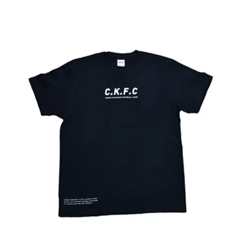 No.758-04 【黒・XLサイズ】川越からJリーグへ。CKFCオリジナルTシャツ1枚