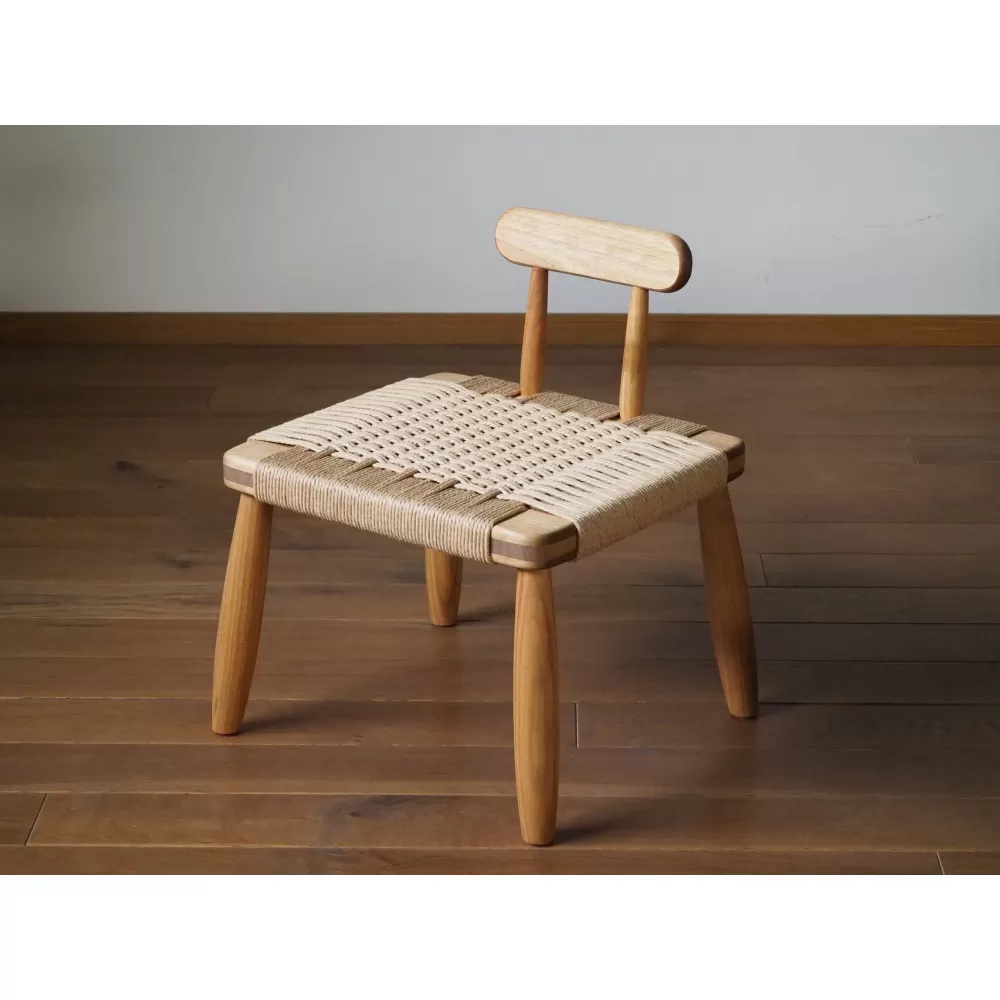 ペーパーコードのこどもいす 【UMEBACHI FURNITURE】