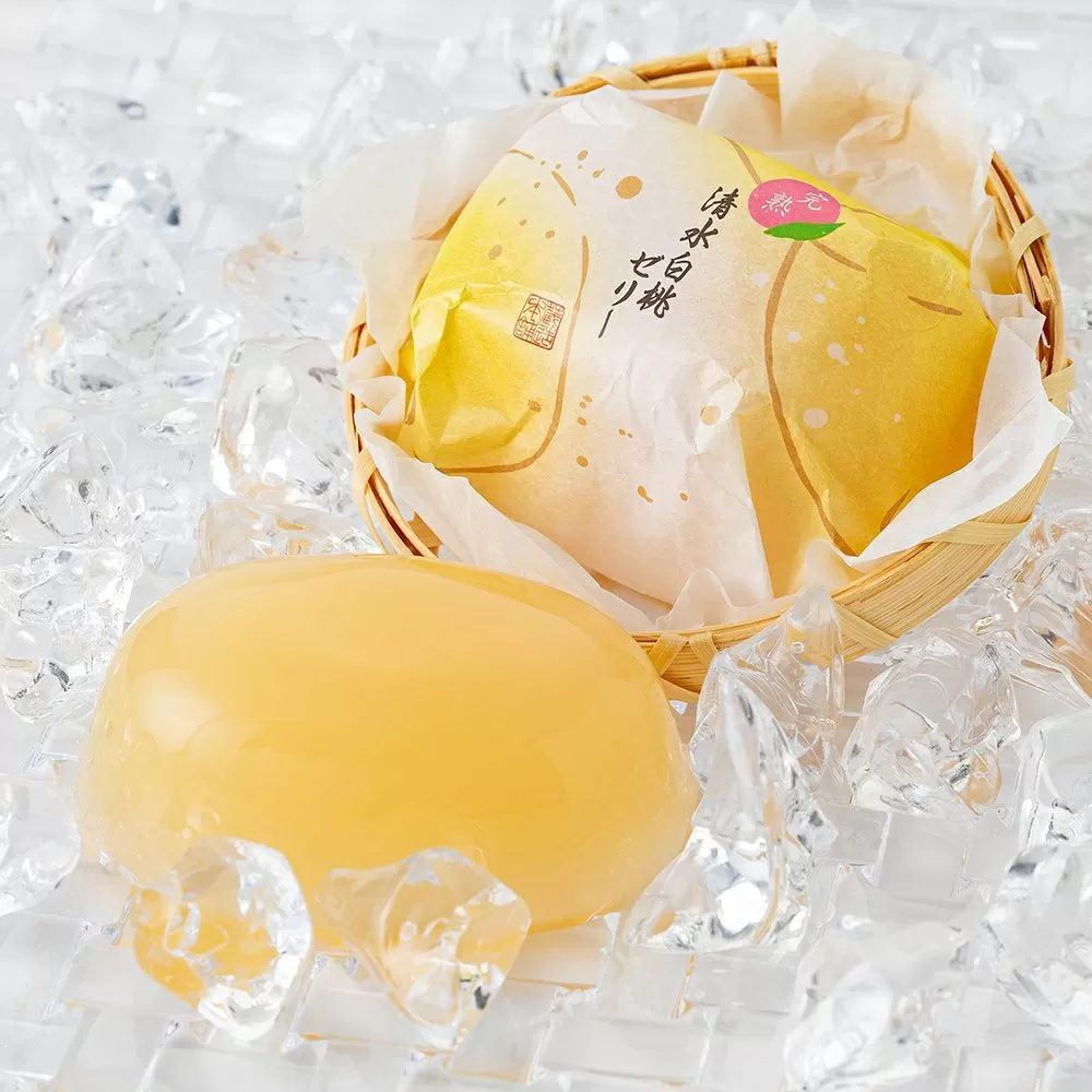 清水白桃（桃ゼリー）7個入 ／ 冷菓 もも スイーツ 埼玉県