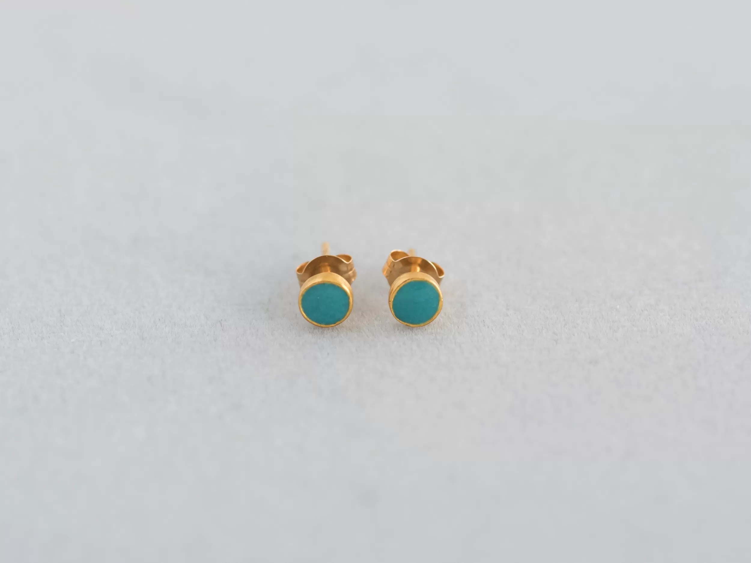 Kenichi Kondo　Point pierce（七宝ピアス）・ターコイズ