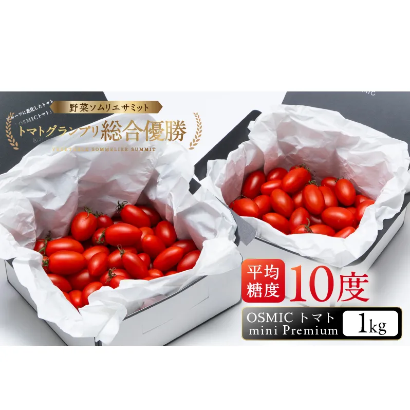 ミニトマト OSMIC トマト mini Premium 1kg フルーツトマト プチトマト 野菜 旬の野菜 季節の野菜 千葉市