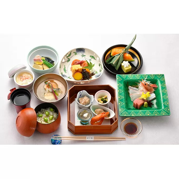 和か葉　季節の懐石料理　平安　1名様【 お食事券 チケット 懐石料理 四季折々 庭 日本料理 和か葉 奥座敷 1名 】 