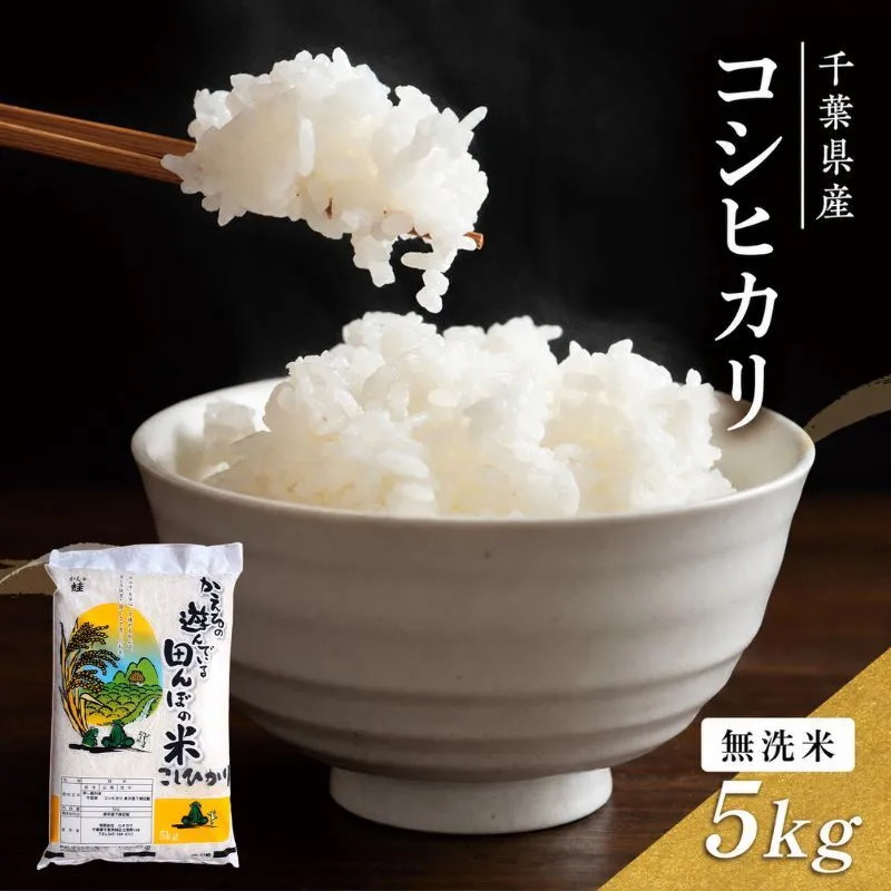 【令和8年産】 コシヒカリ   無洗米　5kg お米 精米 粘りつやつや 甘み 美味しい 新鮮