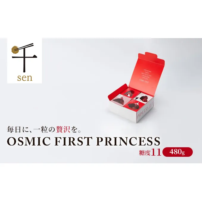 OSMIC FIRST PRINCESS 4箱セット　【トマト オスミック 千 ブランド ミニトマト 野菜】