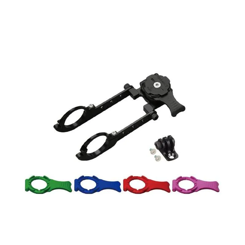 [レックマウントプラス] ナロー マウント 【R+Narrow1-260】「マウントのみ、別途 専用ケース必要」ハンドルのクランプ径：26.0mm用(自転車用スマートフォンマウント)