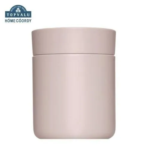 ホームコーディ　シンプルフードジャー 410mL　グレージュ イオンリテール 日用品