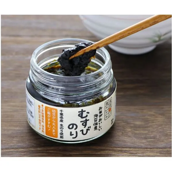 【千葉県産 生のり使用】むすびのり/海苔佃煮 6瓶 佃煮 のり ごはんのお供 おにぎり 千葉県 千葉市