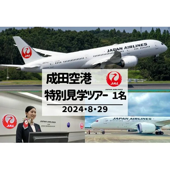 JAL成田航空機整備センターへ特別潜入!成田空港非公開エリア見学ツアー 8月29日開催 1名様プラン 体験 成田 見学 ツアー 夏休み JAL 空港 飛行機 お子様 整備士 機内食  体験チケット 