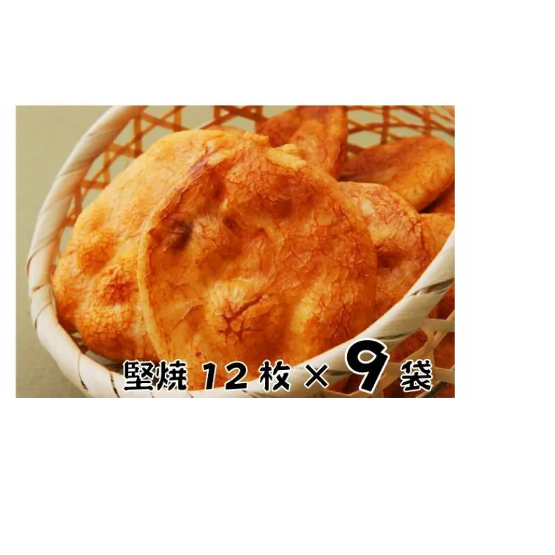 林田のおせんべい　堅焼9セット 和菓子 お菓子 煎餅 