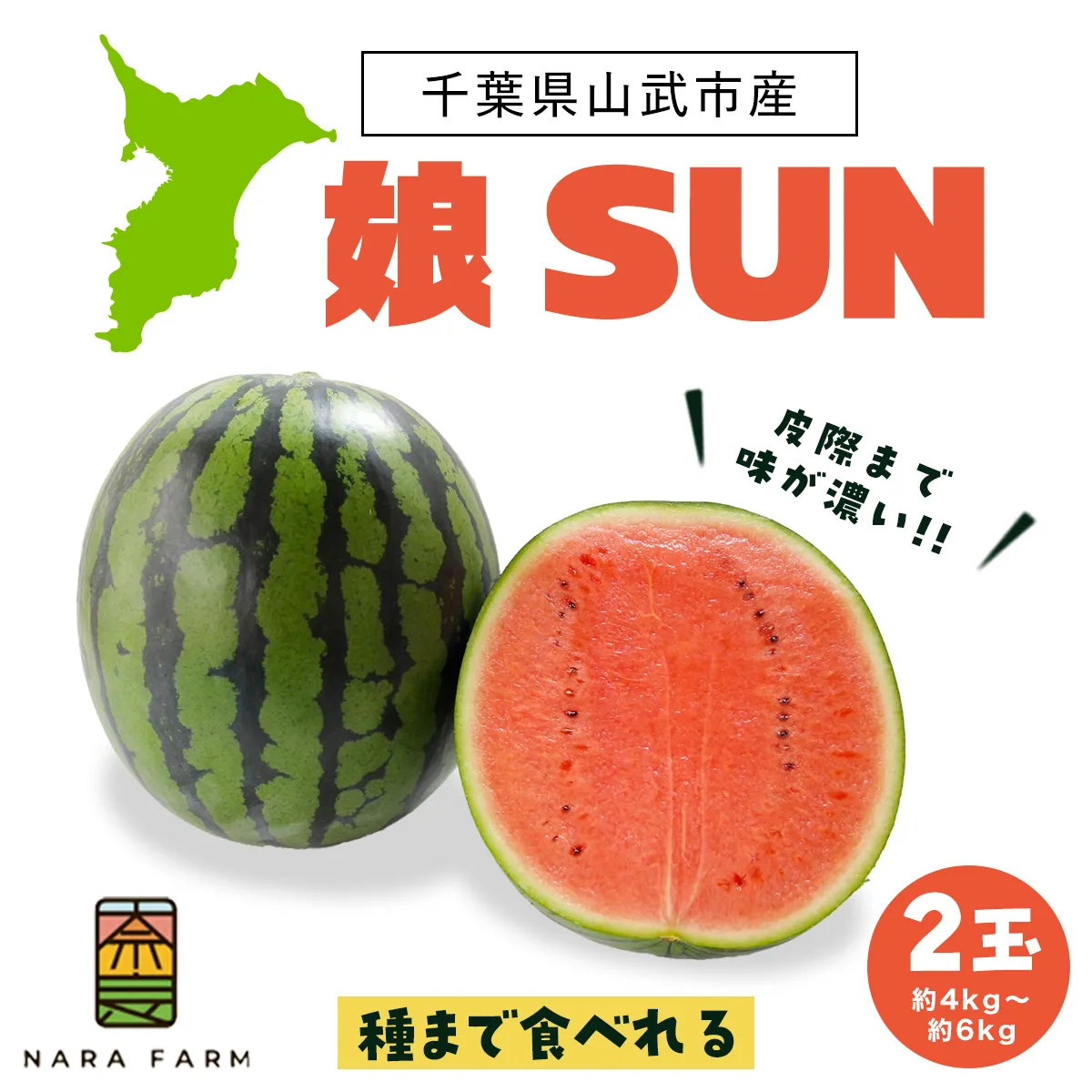 【先行予約・2027年6月下旬頃より発送】娘SUN 2玉 SMAF006