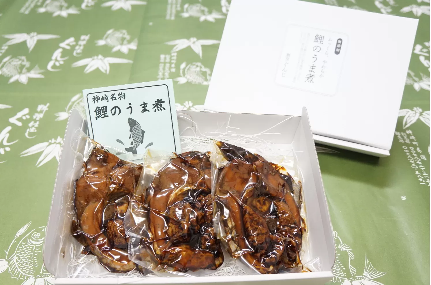 鯉のうま煮 3個（夏季 受付期間 5月～10月）[017-a001]【千葉県 神崎町 ふるさと納税】