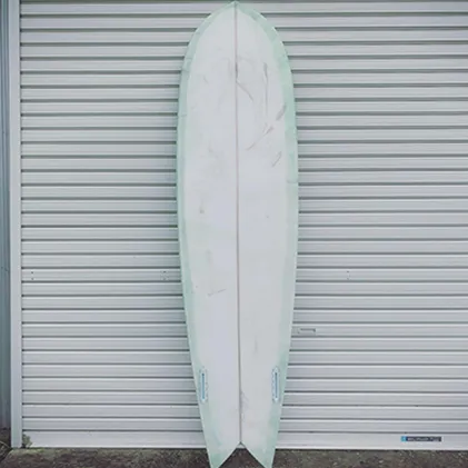 サーフボード Kei okuda shape fishimmons 7'4 サーフィン ボード マリンスポーツ スポーツ スポーツ用品 サーフグッズ 海 サーフィンボード 千葉 千葉県 九十九里町 九十九里
