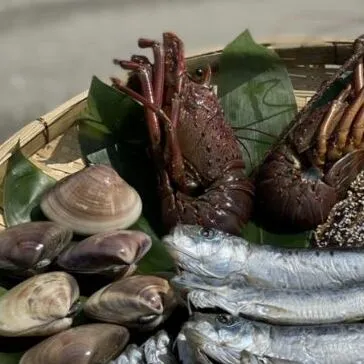 漁師が選ぶ豪華海鮮網焼きセット"伊勢海老付き”
