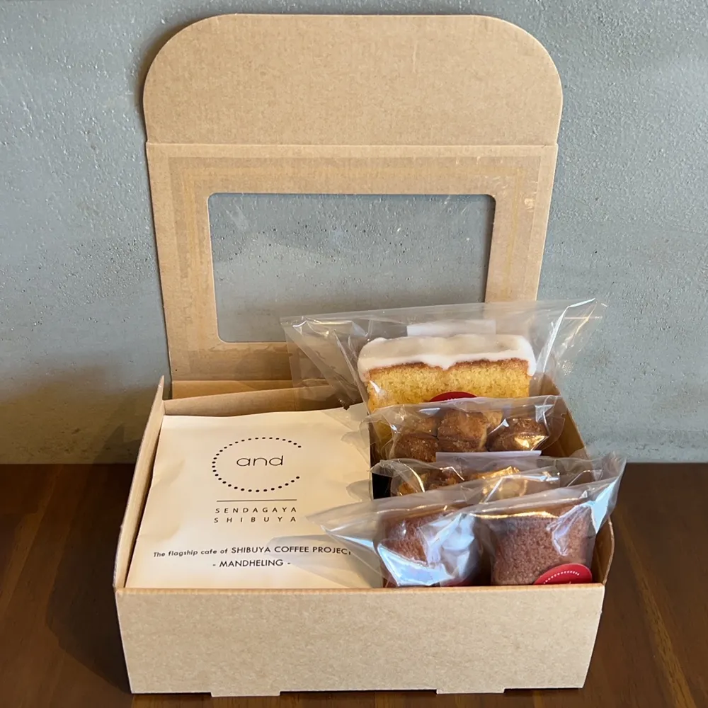 千駄ヶ谷のおしゃれカフェ【and C】ギフトセット 【021031】ドリップバッグ コーヒー お菓子 ギフト セット 詰合せ 焼菓子