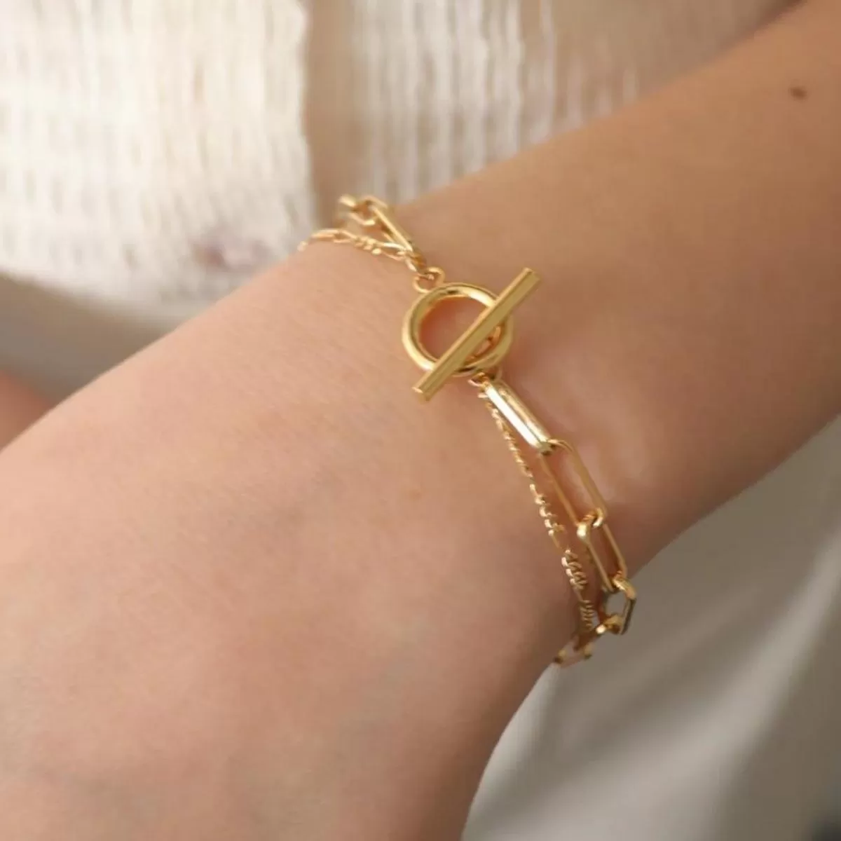 [Cherieオリジナルブレスレット]oli chain bracelet(corda)