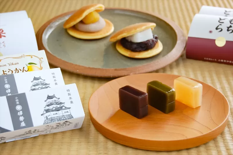 【秋限定】老舗小田原伊勢屋　小田原の秋実る和菓子セット〈出荷時期:2025年10月1日～2025年11月30日＞【 和菓子店 神奈川県 小田原市 】