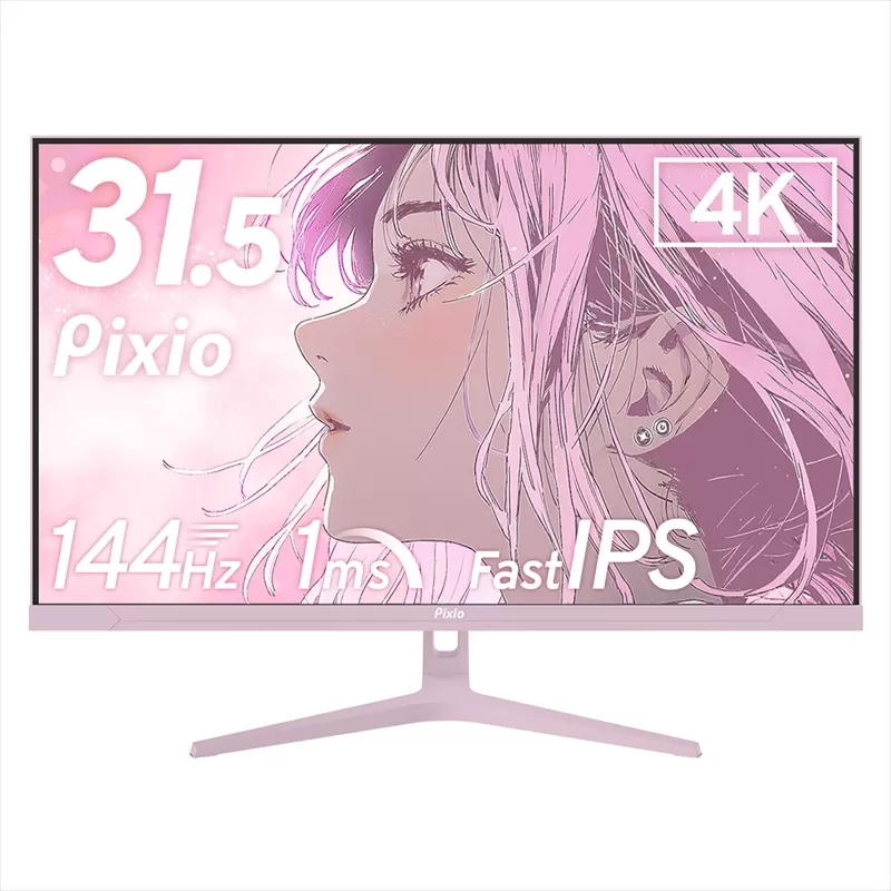 Pixio ゲーミングモニター 32インチ 4K 144Hz Fast IPS ピンク PX32UWAVEK【 神奈川県 小田原市 】