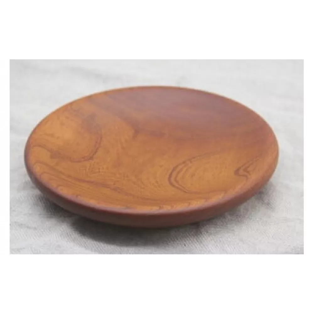 Zelkova バルク 7寸(Φ約21cm)【お皿 食器 雑貨 日用品 φ21 × 3.7 cm 木製食器 職人メイド 工芸品 職人の手作り 神奈川県 小田原市 】