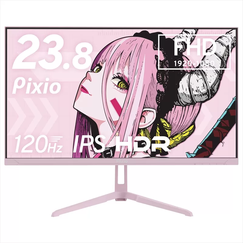 Pixio ゲーミングモニター 23.8インチ FHD 120Hz IPS ピンク PX246WAVEK【 神奈川県 小田原市 】