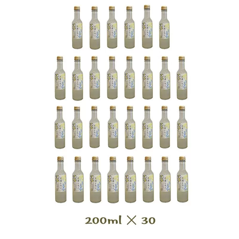 小田原産片浦レモンスパークリング果汁入り飲料 果汁１０％２００ml３０本