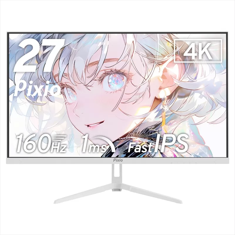 Pixio ゲーミングモニター 27インチ 4K 160Hz Fast IPS ホワイト/白 PX27UWAVEW【 神奈川県 小田原市 】